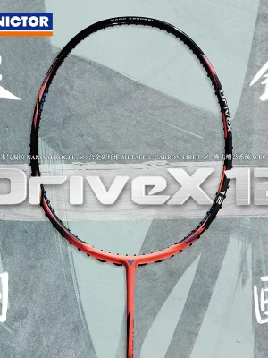 Victor DriveX 12 Metallic Badminton Racquet (UNSTRUNG)