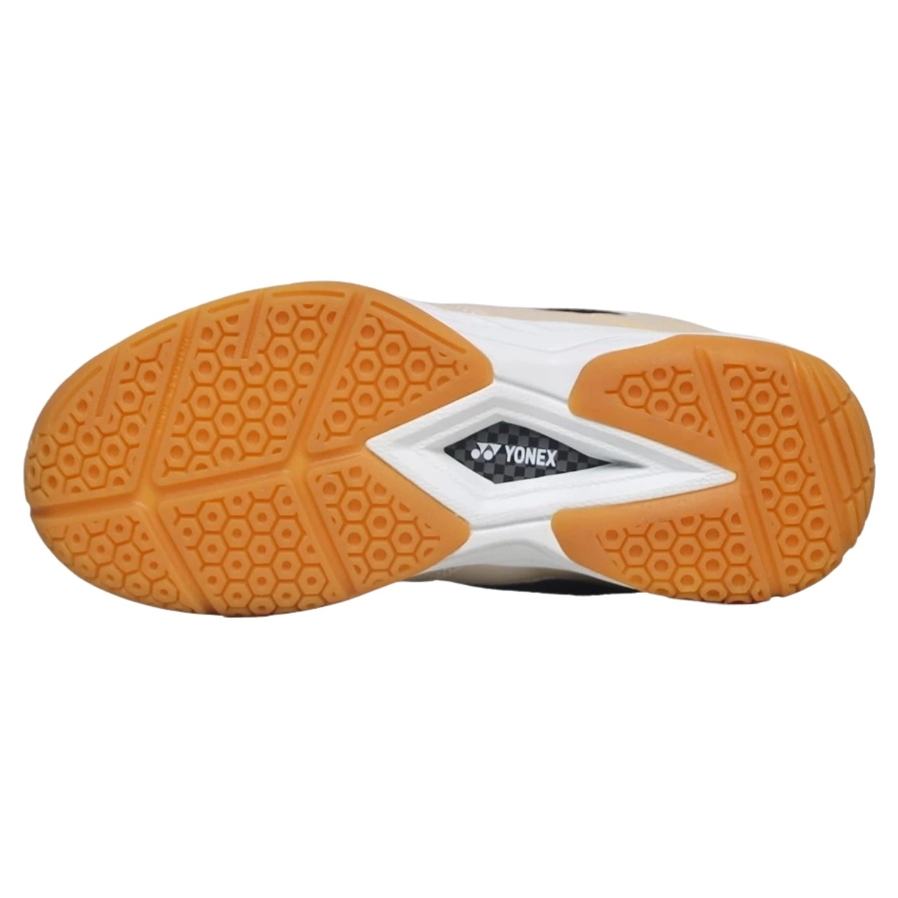 Yonex MACH 2 BEIGE / GOLD Badminton Shoes UNISEX - Image 2