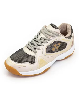 Yonex MACH 2 BEIGE / GOLD Badminton Shoes UNISEX