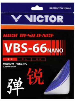 Victor VBS-66 NANO Badminton String Single Set
