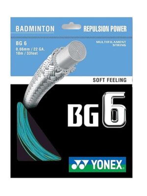 Yonex BG6 Badminton String Single Set
