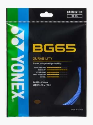 Yonex BG 65 Badminton String Single Set