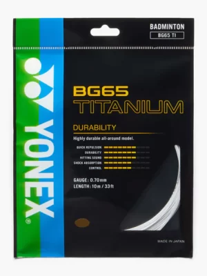 Yonex BG 65 TITANIUM Badminton String Single Set