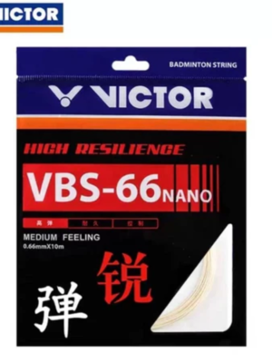 Victor VBS-66 NANO Badminton String Single Set