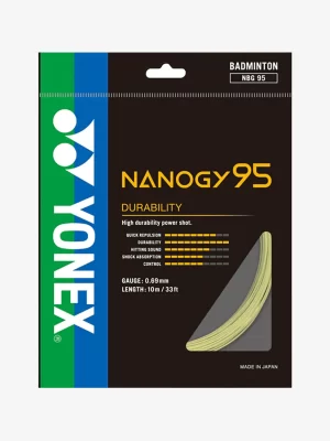 Yonex NANOGY 95 Badminton String Single Set