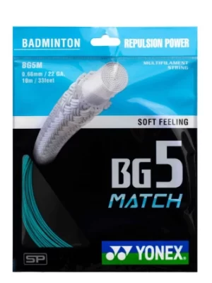 Yonex BG5 MATCH Badminton String Single Set