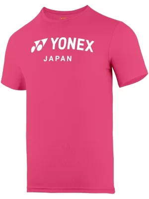 YONEX Unisex T-Shirt RM 2839 - Rose Red White