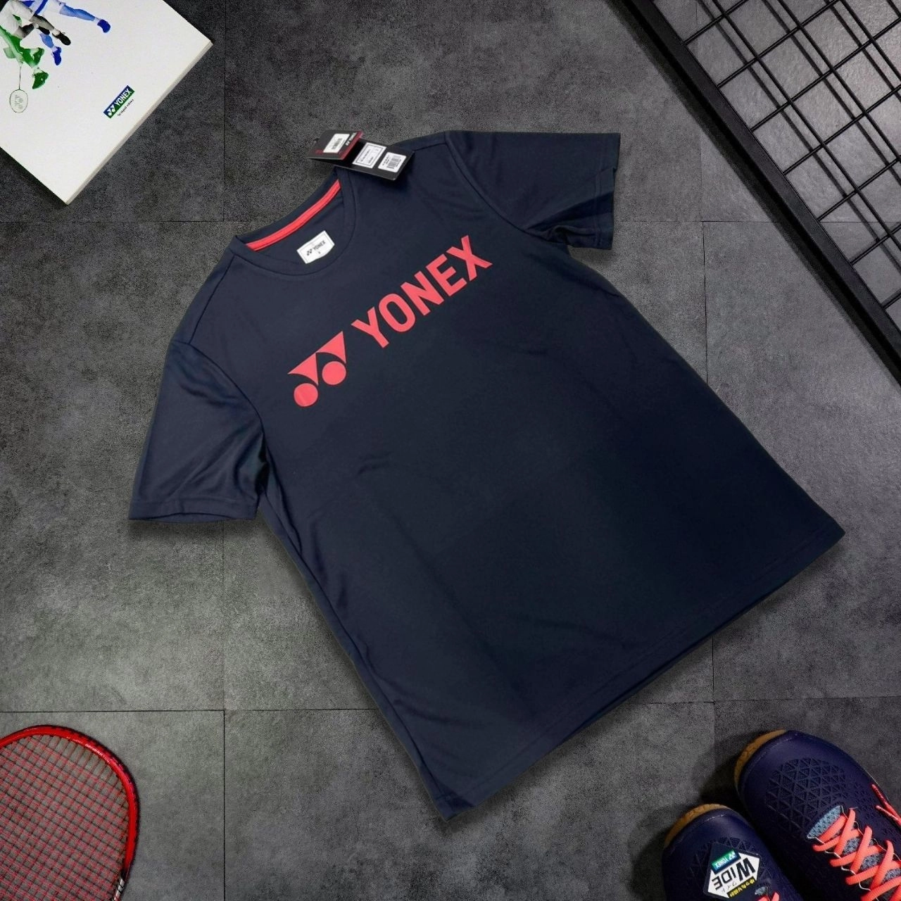 YONEX Unisex T-Shirt RM2890 - Dark Navy