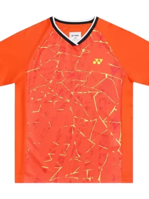 YONEX Unisex T-Shirt TRM2919 - Scarlet Ibis