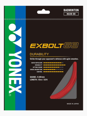 Yonex EXBOLT 68 Badminton String Single Set