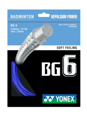 Yonex BG6 Badminton String Single Set