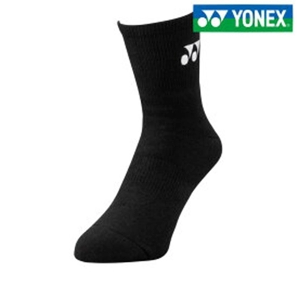 Yonex Long Plain Socks (25-28 cm) Black