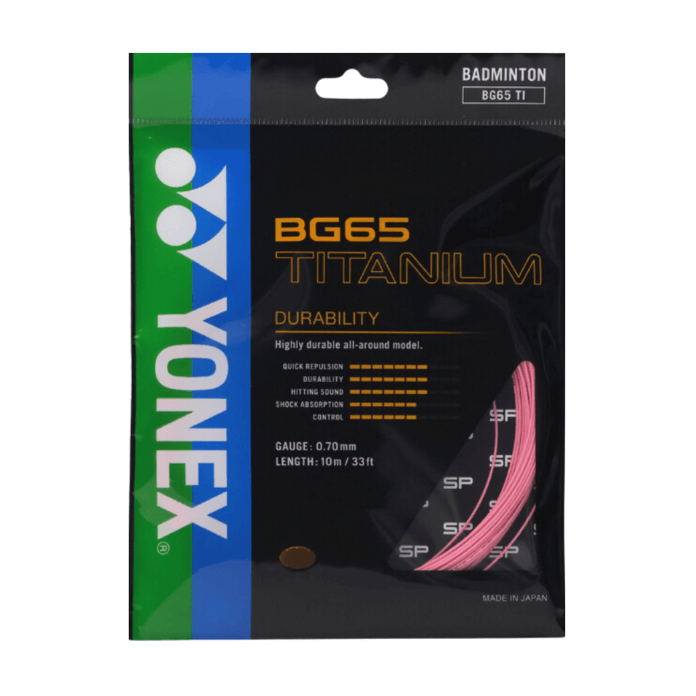 Yonex BG 65 TITANIUM Badminton String Single Set