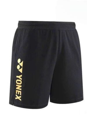 YONEX Men's Shorts 92011 White Black/Gold