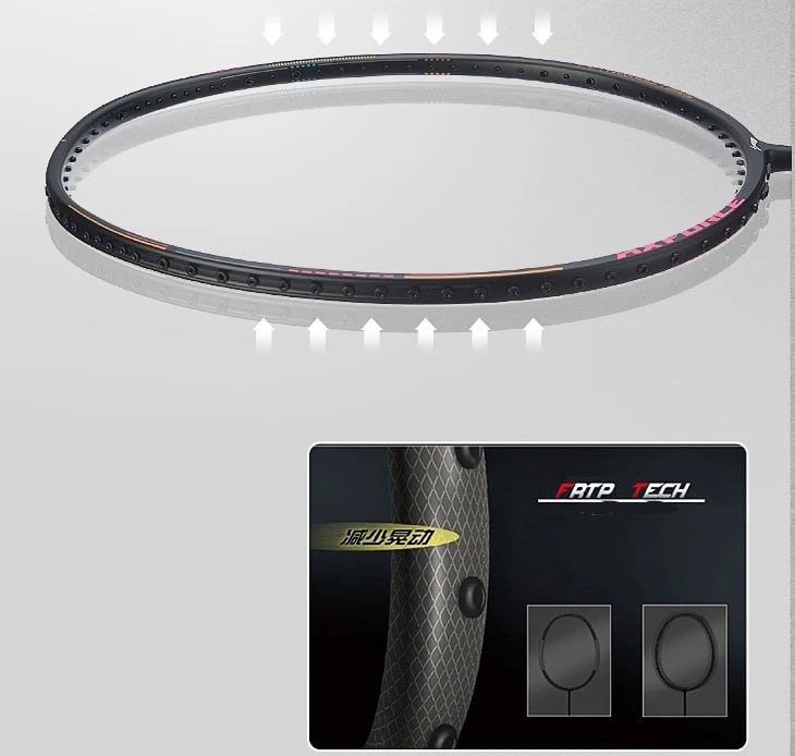 Li-Ning Axforce 80 Badminton Racket Frame (UNSTRUNG) - Image 4