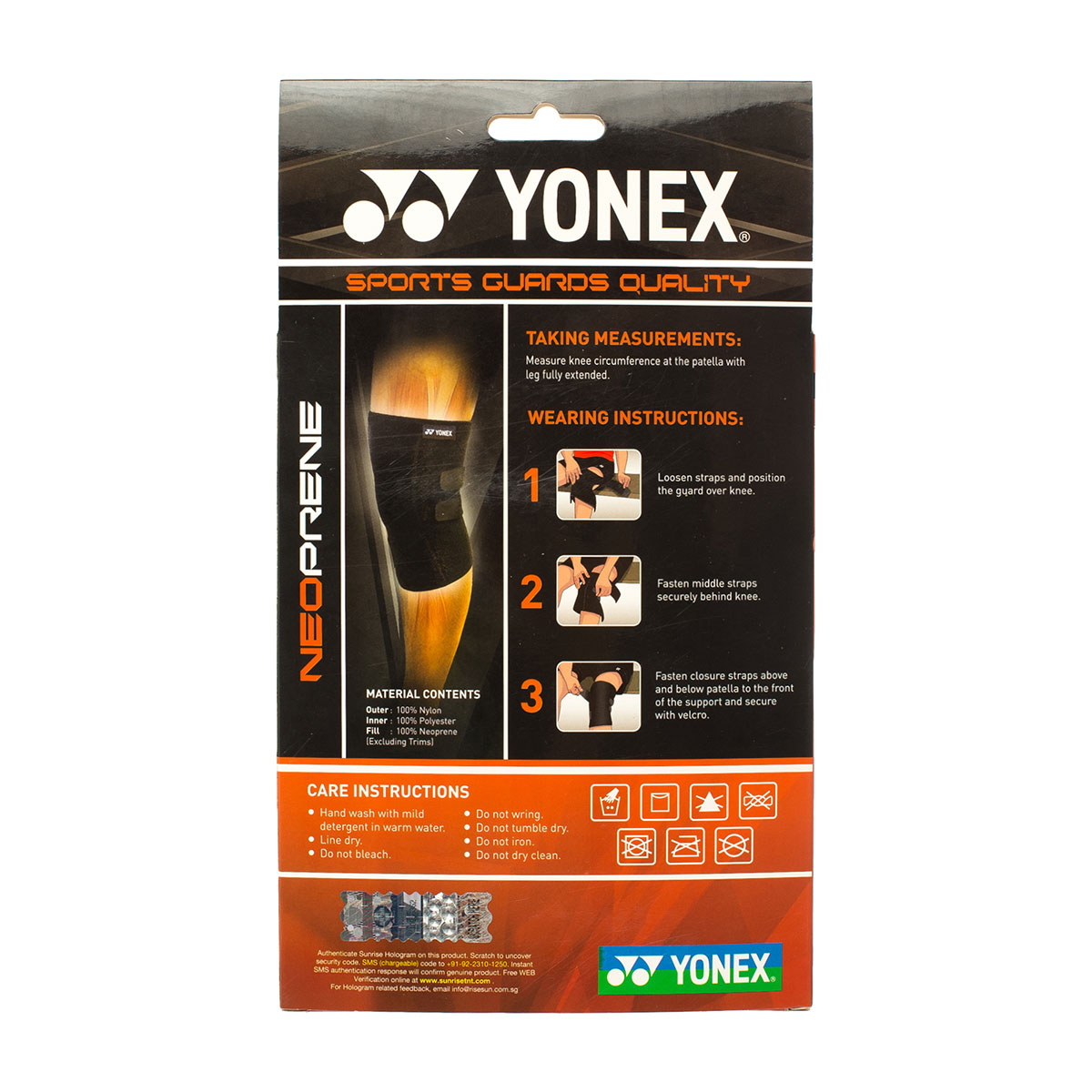 Yonex SRG-621 Neoprene Knee Wrap - Image 2