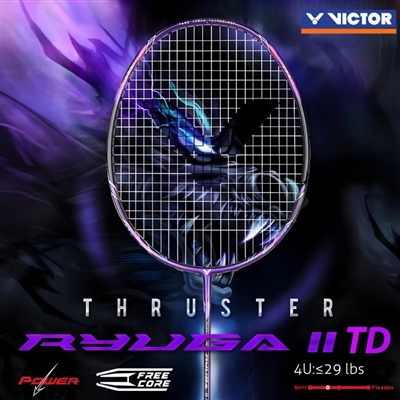 Victor Thruster Ryuga 2 TD Badminton Racquet (UNSTRUNG)